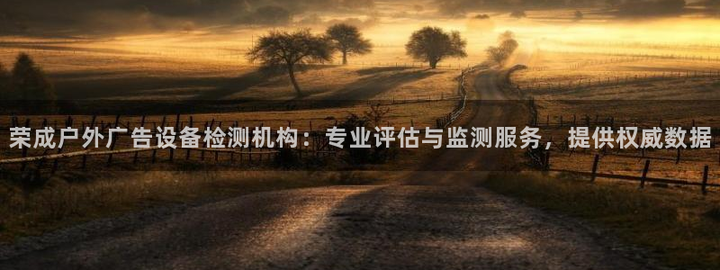 杏宇平台总代理：荣成户外广告设备检测机构：专业评估与监测服务，提供权威数据