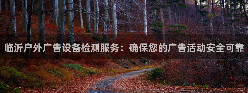 杏宇官方平台官网下载：临沂户外广告设备检测服务：确保您的广告活动安全可靠