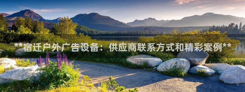 杏宇平台招商电话号码：**宿迁户外广告设备：供应商联系方式和精彩案例**