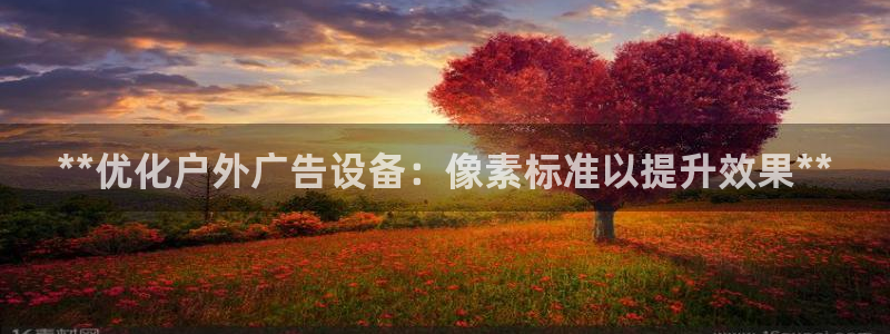 杏宇平台怎么样知乎：**优化户外广告设备：像素标准以提升效果**
