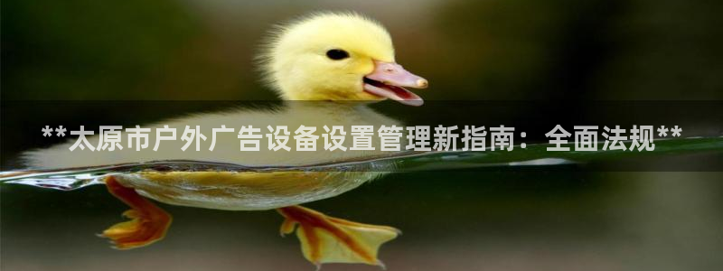 杏宇代理注册：**太原市户外广告设备设置